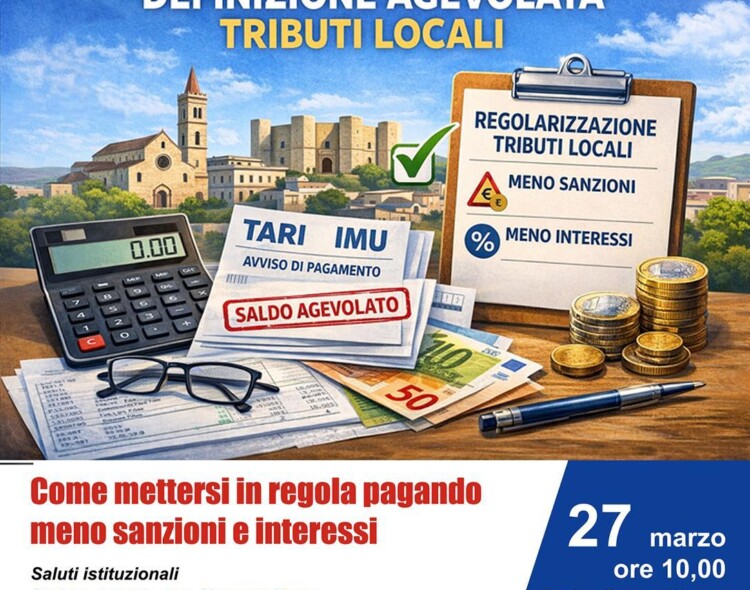 Definizione agevolata tributi locali – Come mettersi in regola pagando meno sanzioni e interessi